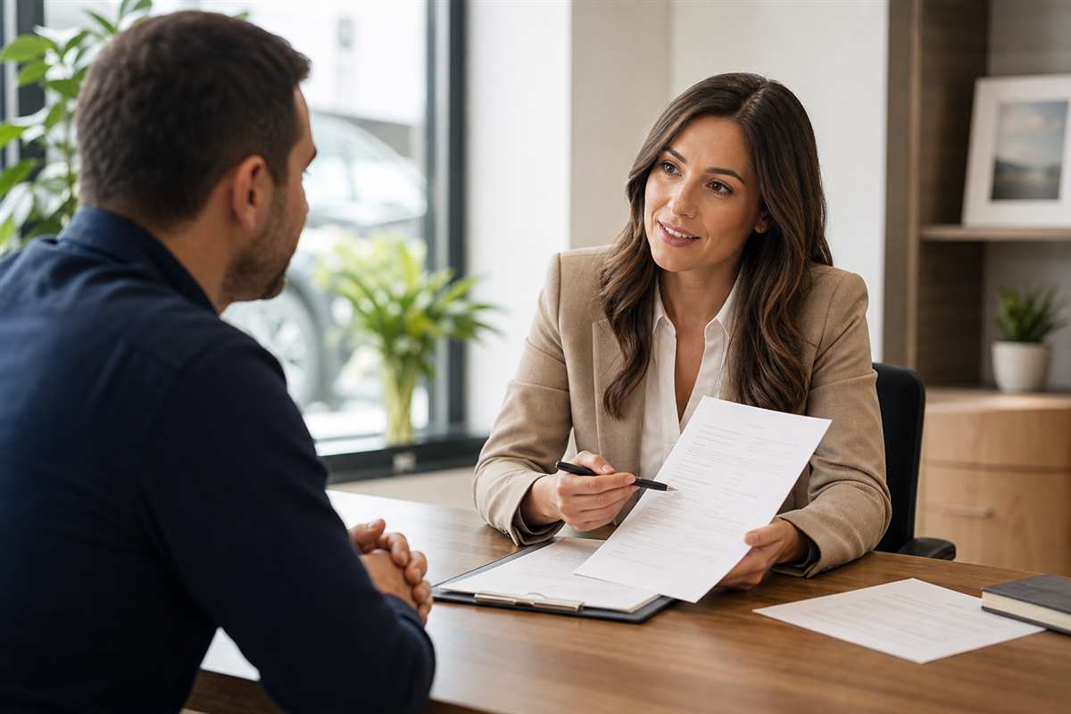 Atendimento de consultor veicular